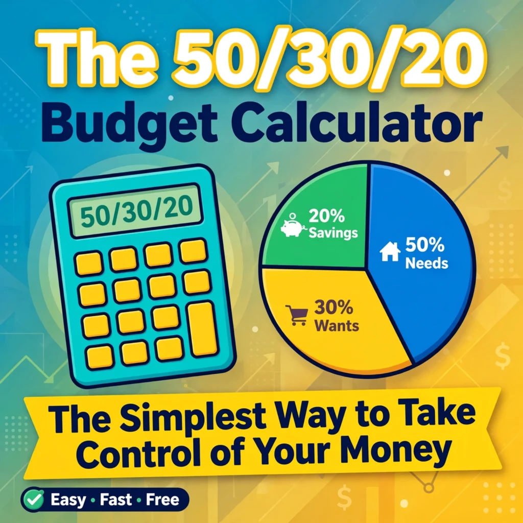 Budget Calculator / 50/30/20 Rule Calculator - TOFU traffic that converts well