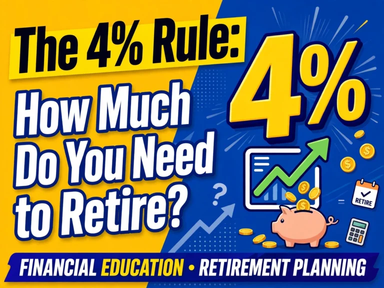 The 4% Rule: How Much Do You Need to Retire?