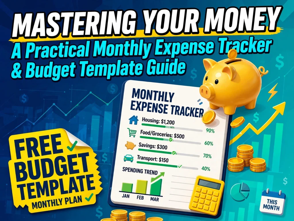 Mastering Your Money: A Practical Monthly Expense Tracker & Budget Template Guide