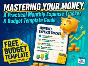 Mastering Your Money: A Practical Monthly Expense Tracker & Budget Template Guide