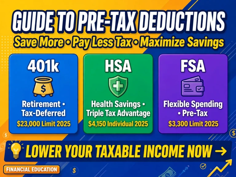 A Human Guide to Pre-Tax Deductions